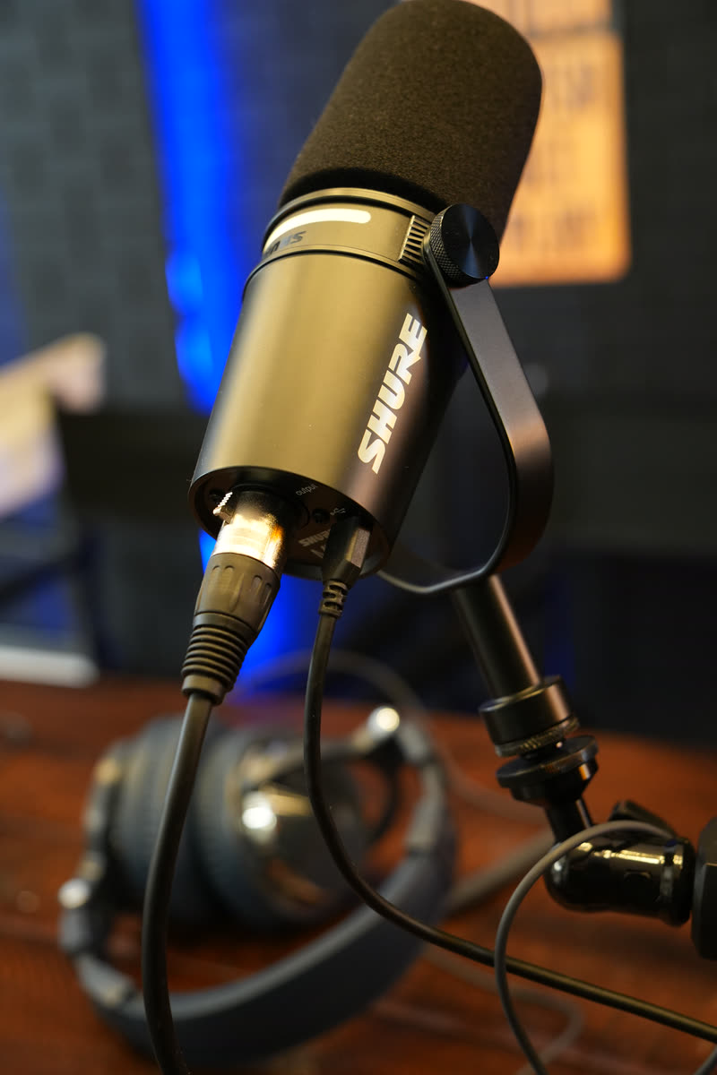 Micrófono profesional de estudio Shure
